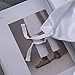 Merryfeel Cotton Duvet Cover Set,100% Cotton Yarn Dyed Striped Duvet Cover with 2 Pillowshams,3 Pieces Bedding Set - Full/Queen Grey