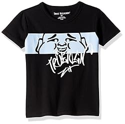 True Religion Boys' Toddler Branded Logo Tee