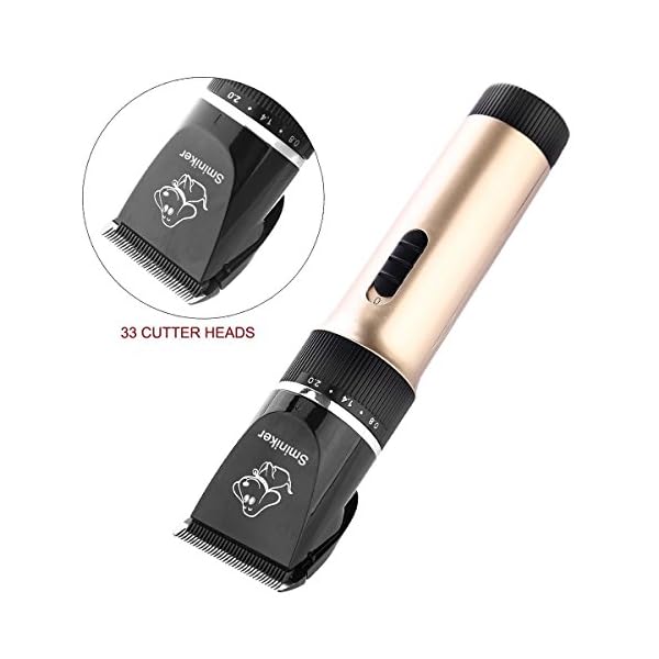 Sminiker Rechargeable Cordless Dog Clippers - Image 5