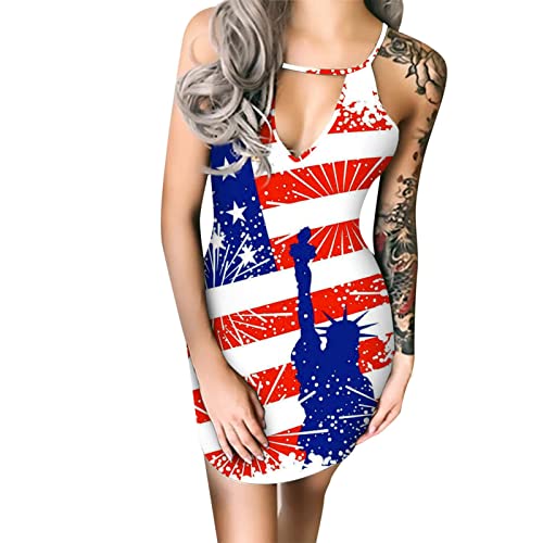 Sundresses for Women's Dresses Dresses Summer Independence Day