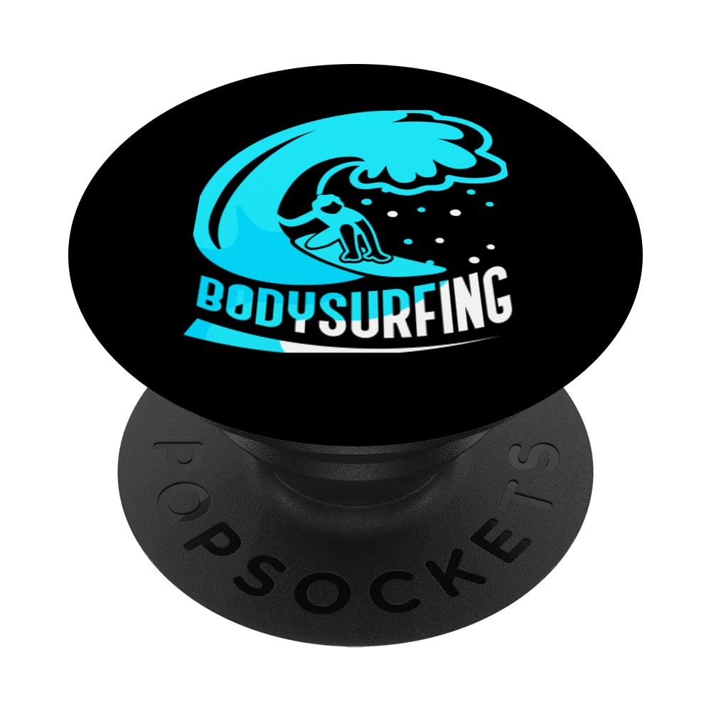 Bodysurfing Body Surfing Hobby Bodysurfer Bodysurf PopSockets Swappable PopGrip