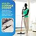 Pet Hair Remover Rubber Broom - Carpet Rake for Pet Hair Removal on Hardwood Floor, Carpet & Tile - Picks Up More Dust & Debris - Slanted Side Bristles for Corners - Rinse to Clean