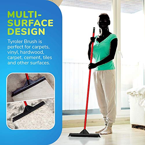 Lightweight Silicone Broom for Floors by RAVMAG ScratchFree Floor
