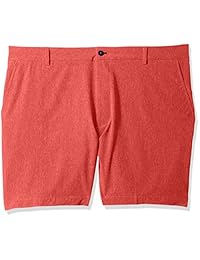 IZOD Pantalones cortos híbridos grandes y altos para hombre