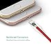 XCENTZ Lightning Cable MFi Certified iPhone Cable Premium Double Nylon Braided Fast Charging Cable for iPhone X/XS/XS Max/XR / 8 Plus / 7/7 Plus / 6s / 6s Plus/iPad/iPod, Red, 6'