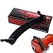 Violin Shoulder Rest Adjustable for 3/4-4/4 Size Violin, 13-14 Inch Viola Shoulder Rest, Fiddle Violin Shoulder Pad with Collapsible Feet for Violinist/Begginer Newbie Violin Player - Black