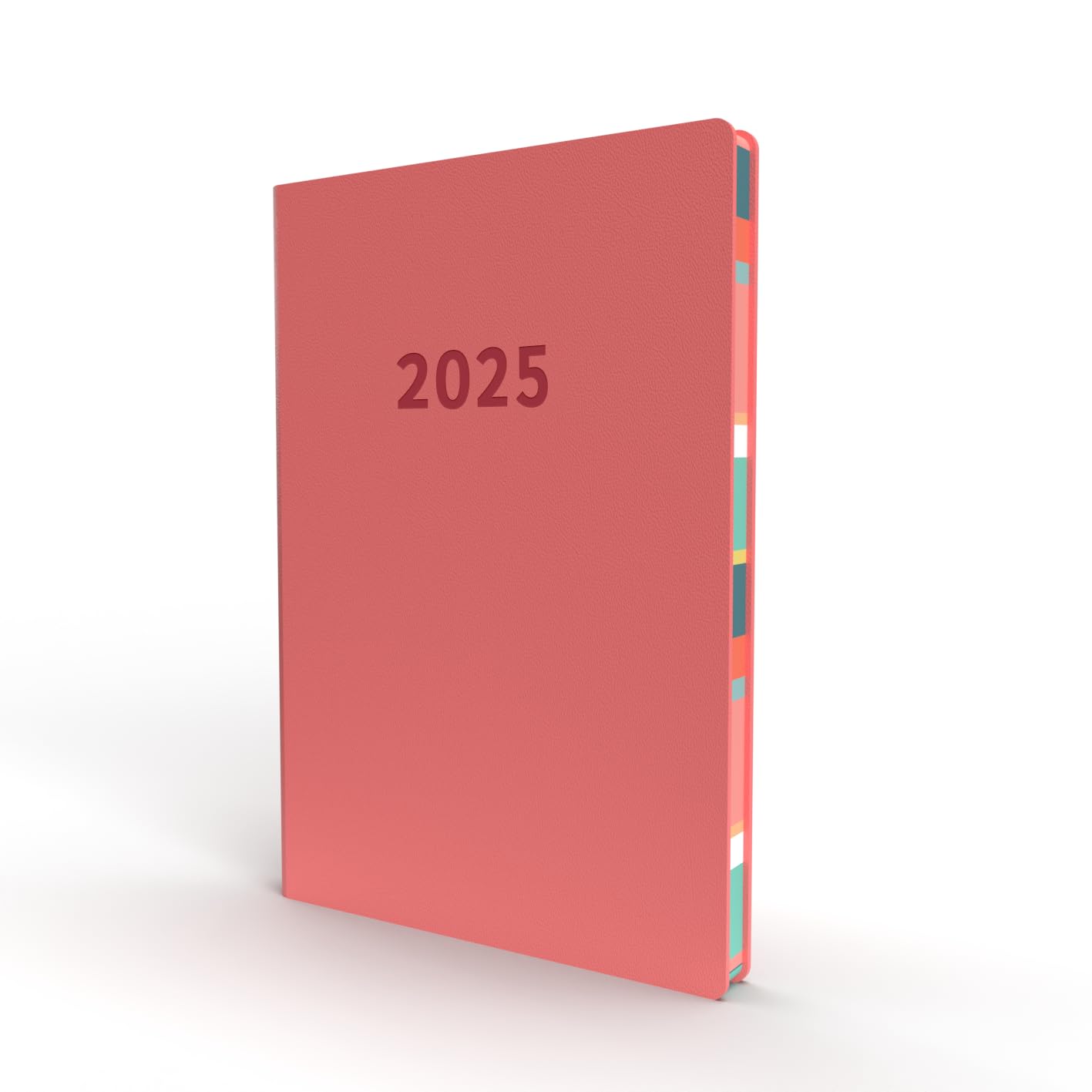 Collins Edge Mira 2025 Diary - A5 Week to View Diary and Bullet Journal - Pink - (EDMR153.50-25) - Weekly Planner with Soft Touch Covers and Coloured Page Edges
