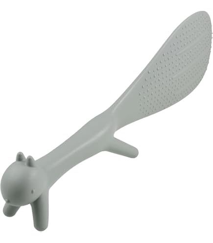 3PCS Lovely Squirrel Shape Standing Spoon Non-Stick Rice Paddle - View #8