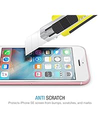 Maxboost - Protector de pantalla para iPhone 5S, iPhone 5 y 5C, cristal templado, Paquete de 2