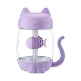 Trigle 3 In 1 Humidifier Cute Cat LED Humidifier