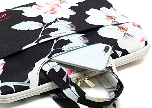image for Canvaslove Lotus Pattern 15 inch Waterproof Laptop Shoulder Messenger 