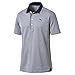PUMA Men's 576125 Diamond Jacquard Shirt, Large, Vibrant Orange Heath
