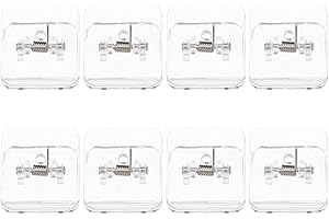 ibasenice Transparent Dog Pee Pad Wall Holder 8Pcs Urinal Pad Bracket Non-Slip Puppy Training Pads Support for Indoor Potty T