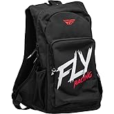 Fly Racing Jump Pack Backpack &ndash; 35L Durable Motocross with YKK&reg; Zippers, Organizer Pockets &amp; Side Bottle Holders &ndash; Bold Style for Riders, Students &amp; Everyday Use