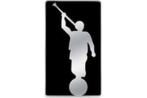 Cherished Moments LDS Tie Tack (Silver Tone)