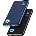 INIU [2 Pack] Portable Charger, Slimmest & Lightest USB C 10000mAh Power Bank, Triple 3A High-Speed Phone Battery Pack Compatible with iPhone 16 15 14 13 12 Pro Samsung S22 S21 Google iPad Tablet.