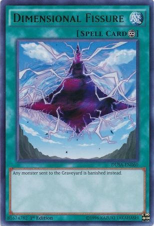 Dimensional Fissure - DUSA-EN060 - Ultra Rare - 1st Edition - Duelist Saga (1st Edition)