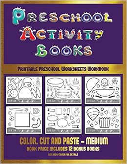 printable preschool worksheets workbook preschool activity books medium 40 black and white kindergarten activity sheets designed to develop visuo perceptual skills in preschool children manning james manning christabelle workbook