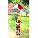 Xmas Ornament, Misaky Christmas Tree Hanging Santa Claus Snowman In Parachute Decoration (4 PACK)