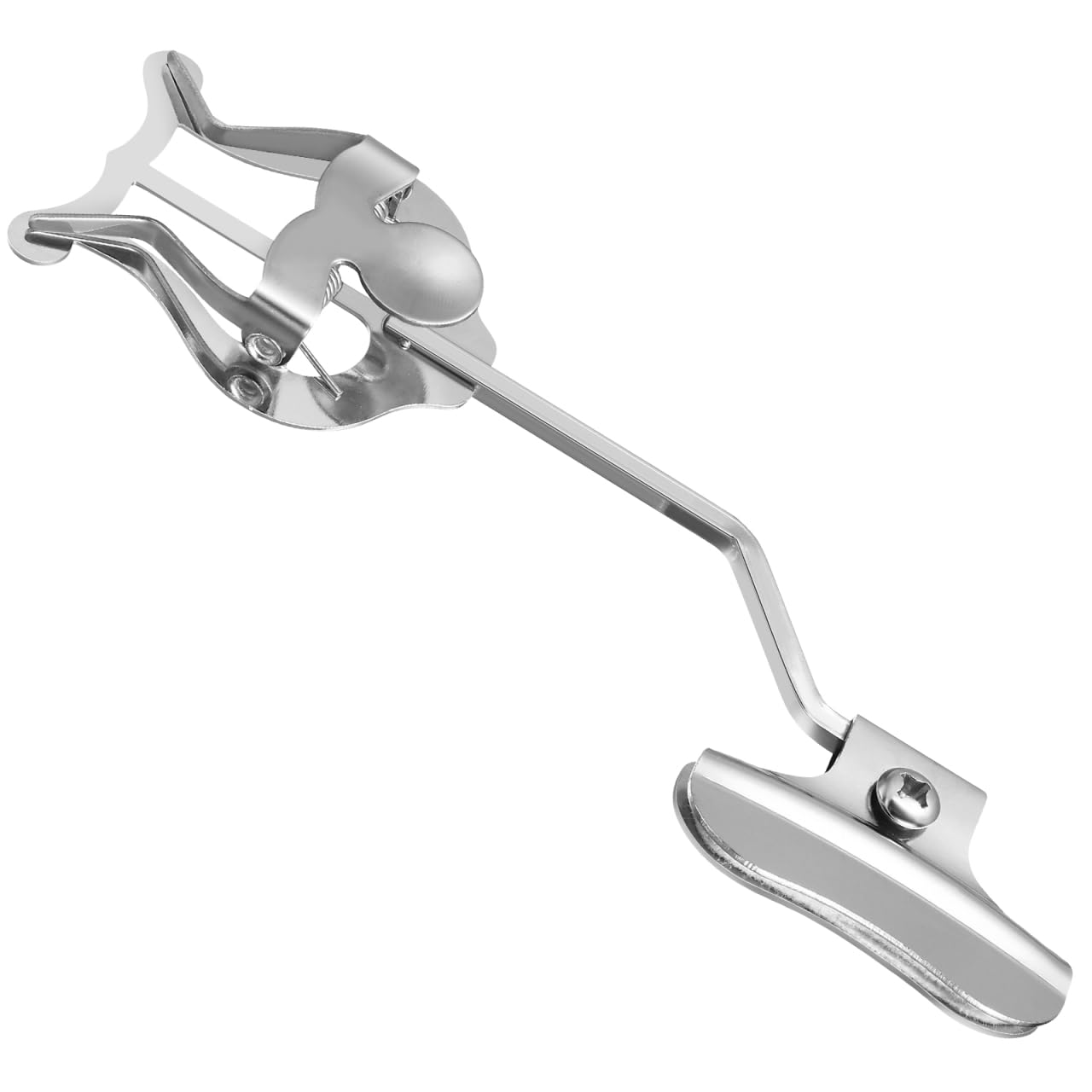 CAXUSD Trumpet Trombone Sheet Music Clip Lyre Clamp-on Holder Lightweight Metal Music Holder Clip for Marching Band Players