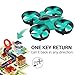 Mini Quadcopter Drone, F36 Mini RC Drone 2.4G 4CH 6Axis Gyro Remote Control Nano Drone RTF for Kids Adults Beginners - Headless Mode, 3D Flip, One Key Return
