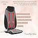 Back Massager by Gideon, Full Back Shiatsu Massaging Cushion with Heat + Vibration/Powerful 3D Deep Kneading + Multiple Vibrating Points at Thighs – Massage, Relax & Relieve Aches & Pains [Upgraded]