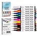 Paint Pens for Rock Painting - Ceramic, Wood, Metal and Glass. Set of 12 Vibrant Fine Tip Paint Markers, Fast Drying, Water Resistant primary
