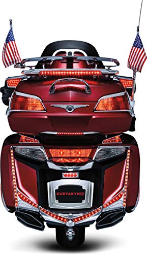 Kuryakyn 6986 Motorcycle Accent Accessory: Tri-Line Saddlebag Hinge