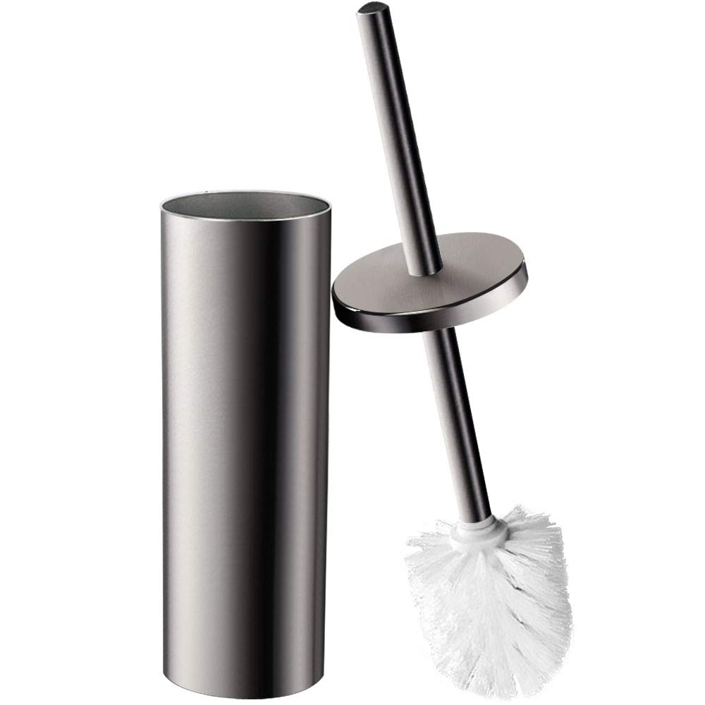 DOWRY Toilet Brush Head for Replacement Pack of 1,Black Toilet Brushes
