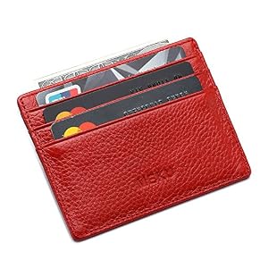 Slim Minimalist Wallet - Credit Card Holder With ID Window, Front Pocket Design 8 thumbnail image