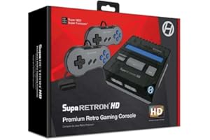 Hyperkin Suparetron HD Gaming Console for Super NES/Super Famicom (Space Black) - Super NES