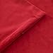 Deconovo Solid Luxurious Smooth Velvet Pillow Cases Red Cushion Covers with Invisible Zipper for Sofa 18 x 18 Inch Red 4 pcs