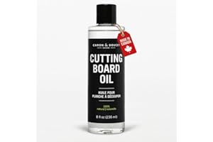 Caron & Doucet - Cutting Board & Butcher Block Conditioning & Finishing Oil | 100% Coconut Derived & Vegan, Best for Wood & B