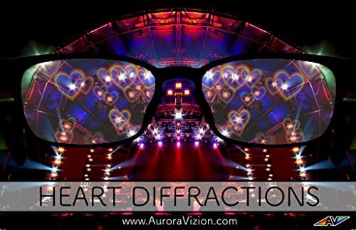 Heart Diffraction Glasses