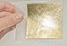 24 Karat Edible Gold Leaf Firm Transfer Sheets by Slofoodgroup (Hard Press Transfer Sheets) 10 Sheets per Book, 3.15 in. by 3. 15 in. Hard Press Transfer Sheets