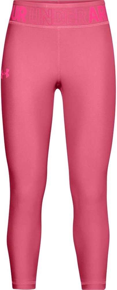 Under Armour Girls HeatGear Armour Ankle Crop Leggings: Clothing