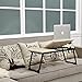 GreenForest Laptop Desk Stand Foldable Portable Large Size Tilting Home and Office Supplies MDF Lap Desk Bed Tray Beige