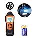 TACKLIFE Anemometer Handheld with Flashlight, Wind Speed Meter for Measuring Wind Speed, Temperature, Wind Chill, 0.8 m/s - 30 m/s Range, 0.1m/s Accuracy, Max/Min/AVG/Hold Data Function - DA03