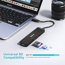 USB C Hub 4K@60Hz, MOKiN 6 in 1 USB C to USB