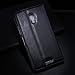 Huawei Mate 2 Case, Fettion Premium PU Leather Wallet Flip Phone Protective Case Cover with Card Slots and Magnetic Closure for Huawei Ascend Mate 2 Smartphone (Folio - Black)