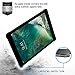 LUVVITT Clear Grip Flexible Soft Transparent TPU Shockproof Rubber Back Cover for iPad Pro 10.5 inch (2017) and iPad Air 3 (2019-3rd gen) - Transparent Black