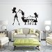 DNVEN Makeup Wall Decals Beauty Salon Artist Styling Dressing Room Women Hair Nail Salon Window Posters Signs Graphics Girls Room Bedrooms Vinyl Wall Stickers Murals Decors 32 inches x 22 inches