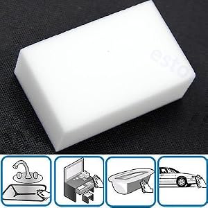 Image of Sponges & Scouring Pads - 10pcs Multi Function Magic Sponge Foam Cleaner Cleansing Eraser Car Wash - Brush Sponge Magic Hair Blender Blue Square Animals 3-pack Cube Bath Remover Kitchen Bulk
