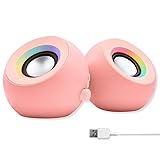 X9 Performance Pink Computer Speakers for Desktop