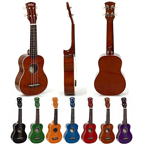 Hola! HM-21 Soprano Ukulele, Color Series (Mahogany)