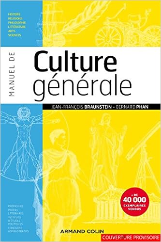 Amazonfr Manuel De Culture Générale Histoire Religions