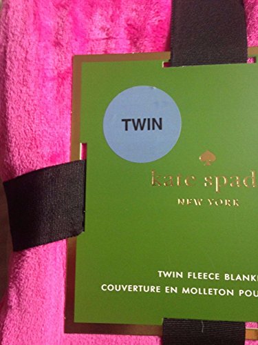 Pink Color Kate Spade New York Full Queen Fleece Blanket Sfhs Org