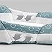 Baby Delight Snuggle Nest Harmony Infant Sleeper/Baby Bed with Incline Wedge | Sea Green Rings Fabric Pattern | Portable Bassinet with Sound & Light Unit | Waterproof Foam Mattress w/Sheet