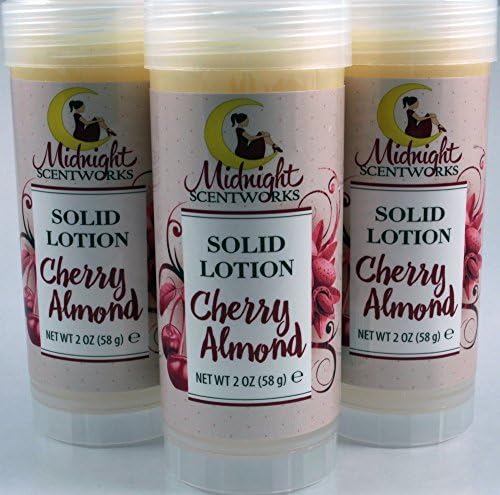 Cherry Almond Solid Lotion - Vegan