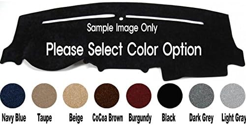 Premium Carpet Dash Cover Mat for 2006-2012 Toyota RAV 4 - Custom made (Black)